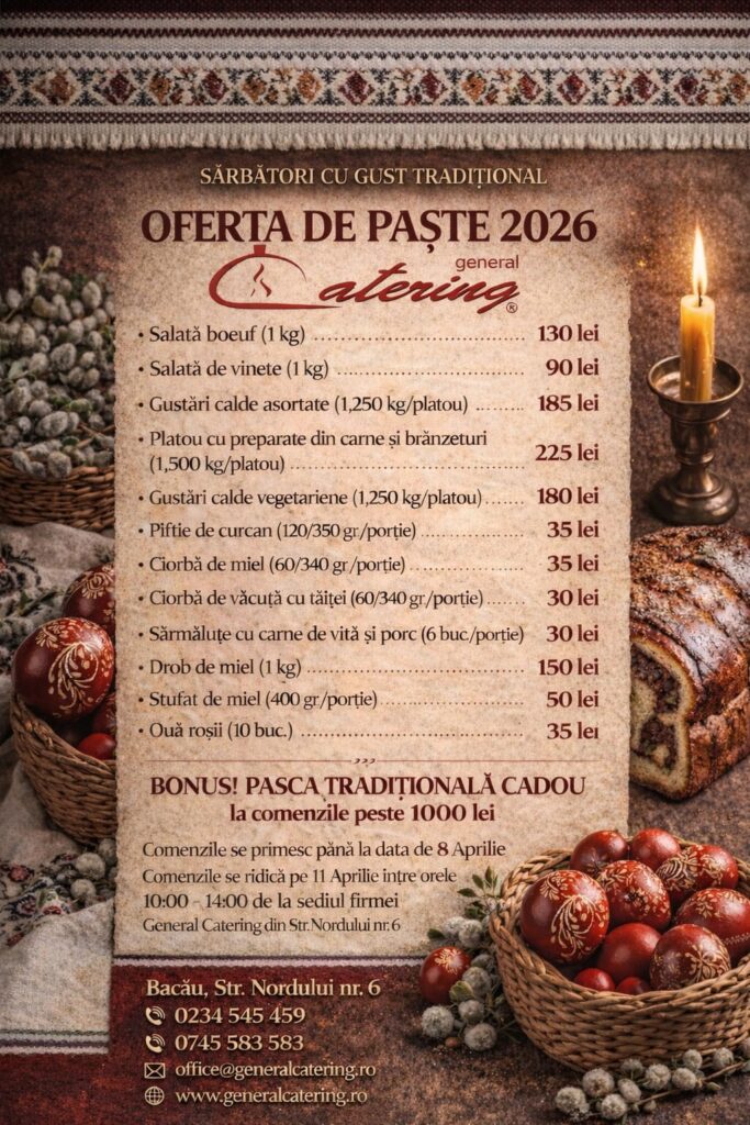 Preparate traditionale paste 2026